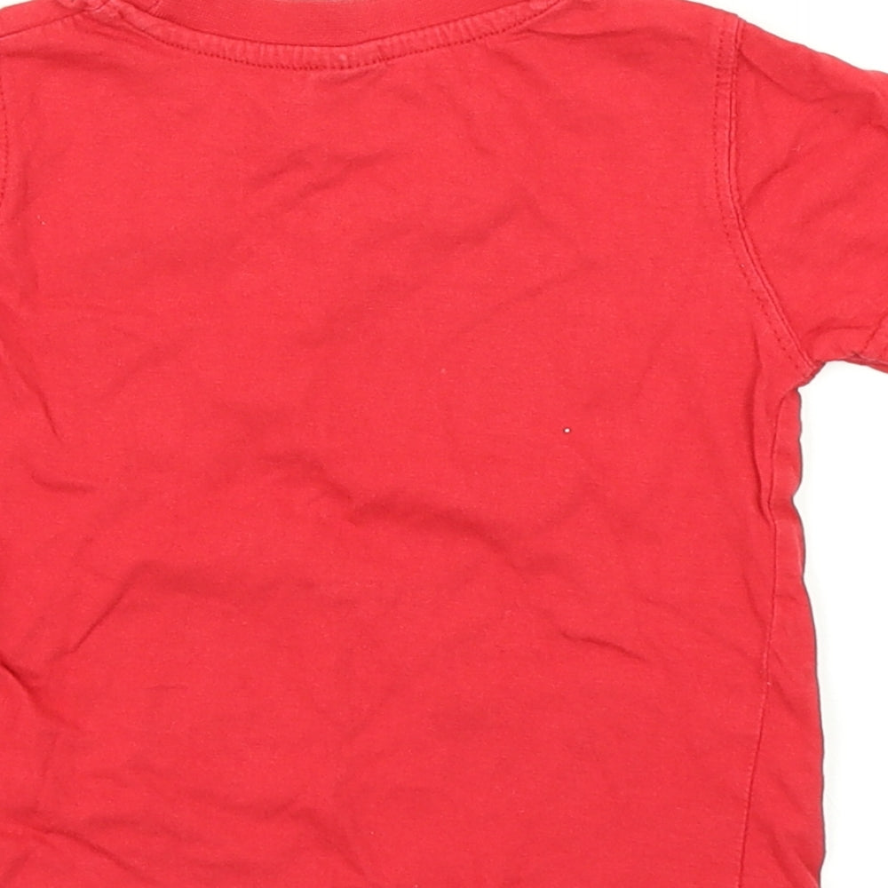 Store Twenty One Boys Red Basic T-Shirt Size 2 Years