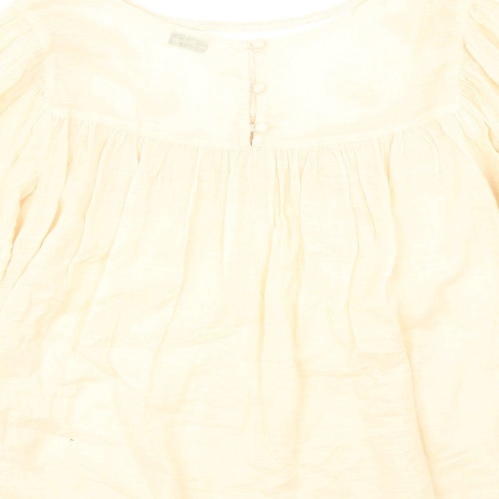 Miss Selfridge Womens Pink Basic Blouse Size 8