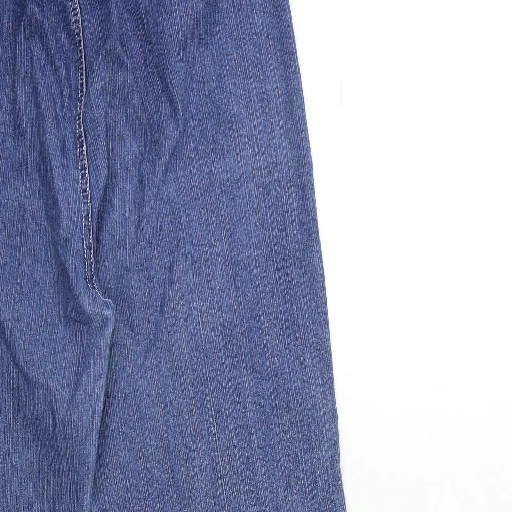 Preworn Womens Blue Denim Mom Jeans Size 28 in L26 in