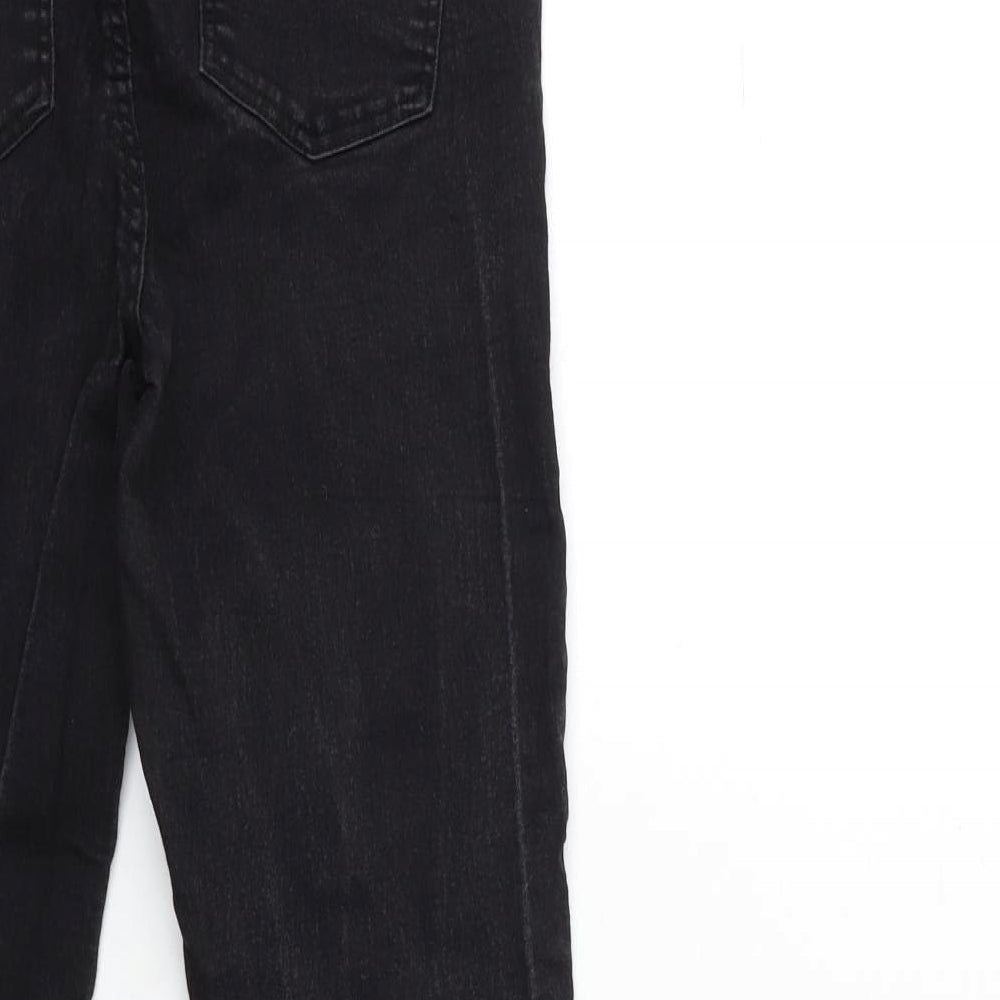 R Edition Womens Black Denim Jegging Jeans Size 10 L30 in