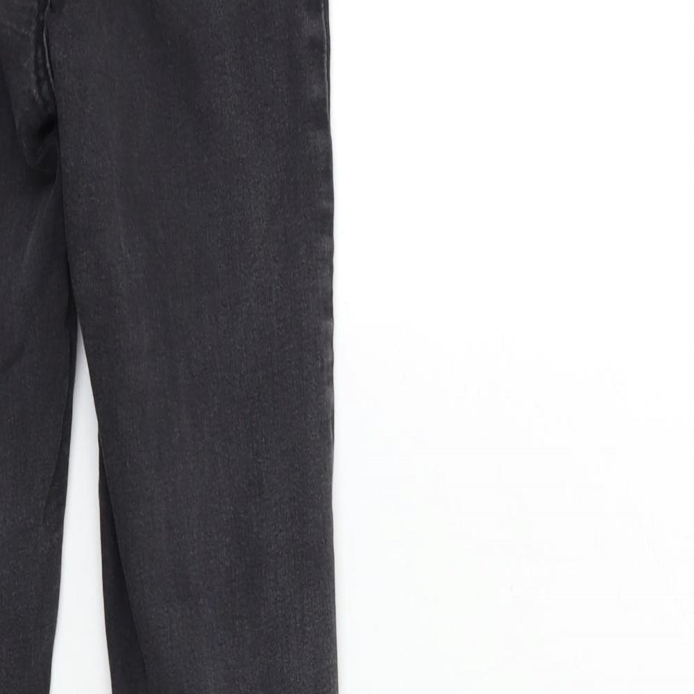 Denim & Co. Womens Black Denim Skinny Jeans Size 8 L30 in