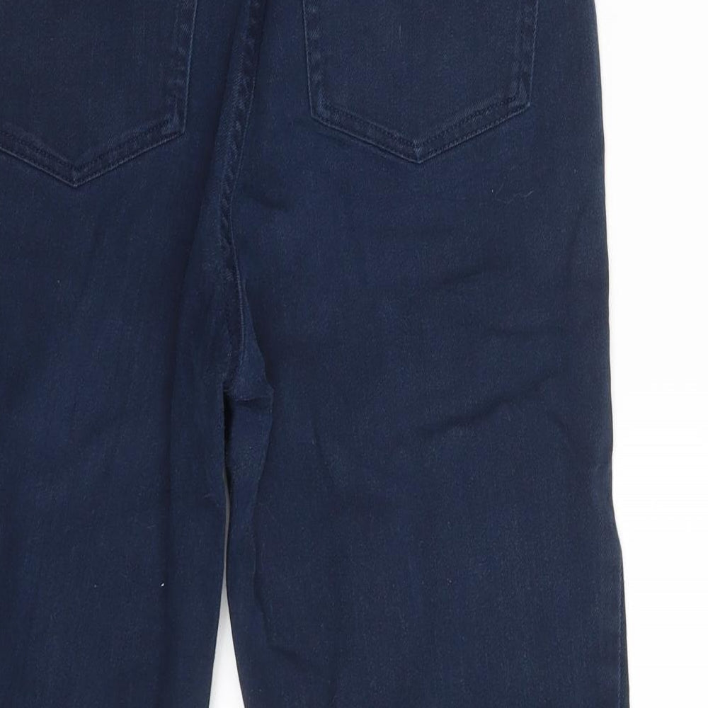 Chaps Womens Blue Denim Cut-Off Shorts Size 6