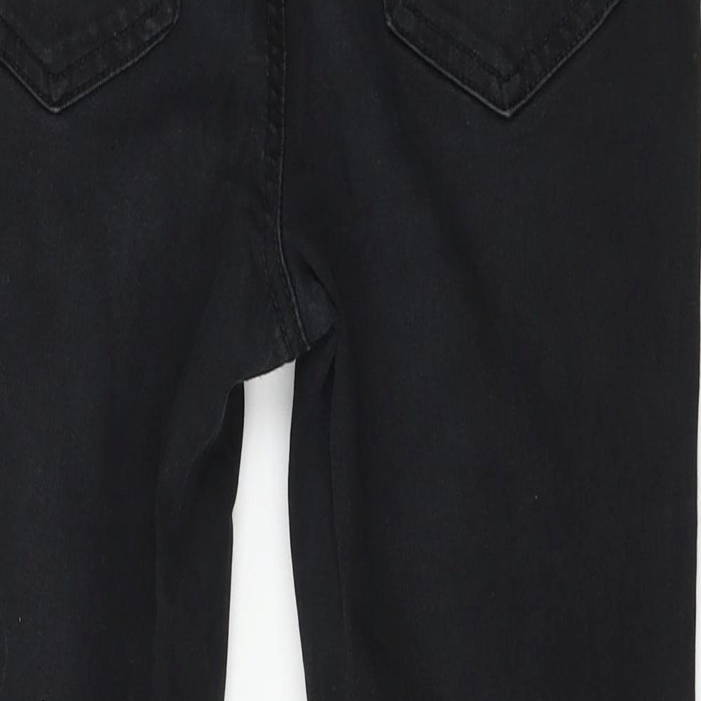 New Look Womens Black Denim Skinny Jeans Size 10 L23 in