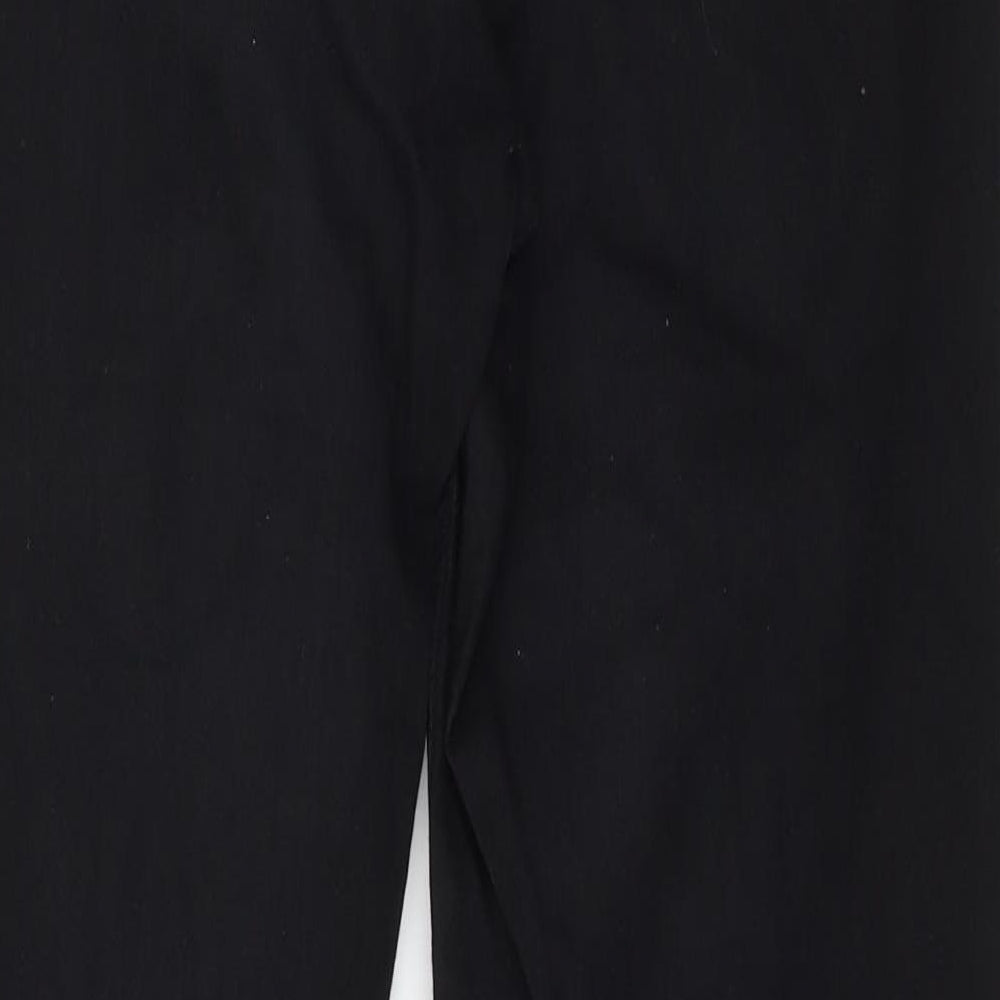 Womens Black Denim Skinny Jeans Size 30 in L28 in