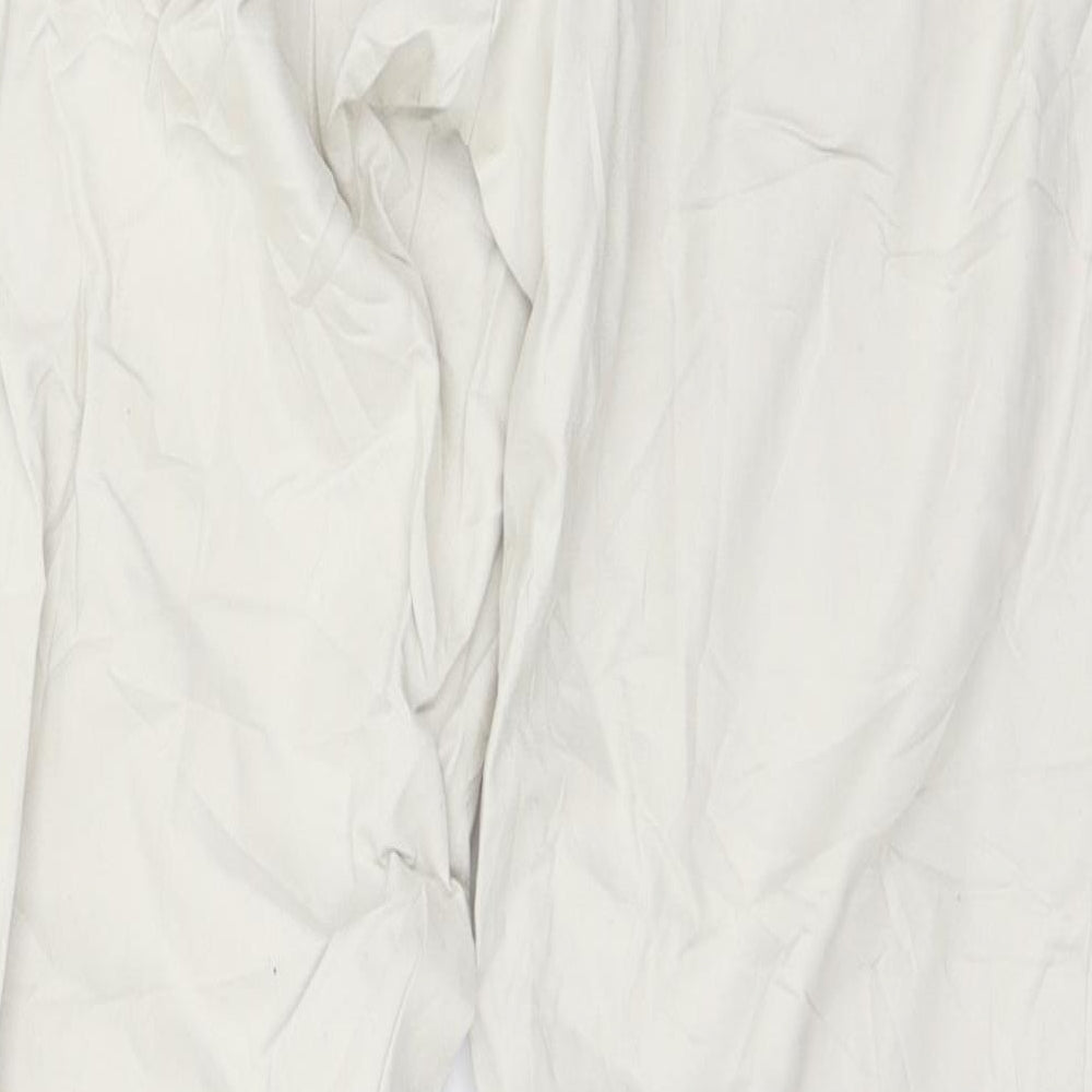 Preworn Womens Ivory Trousers Size 30 in L28 in