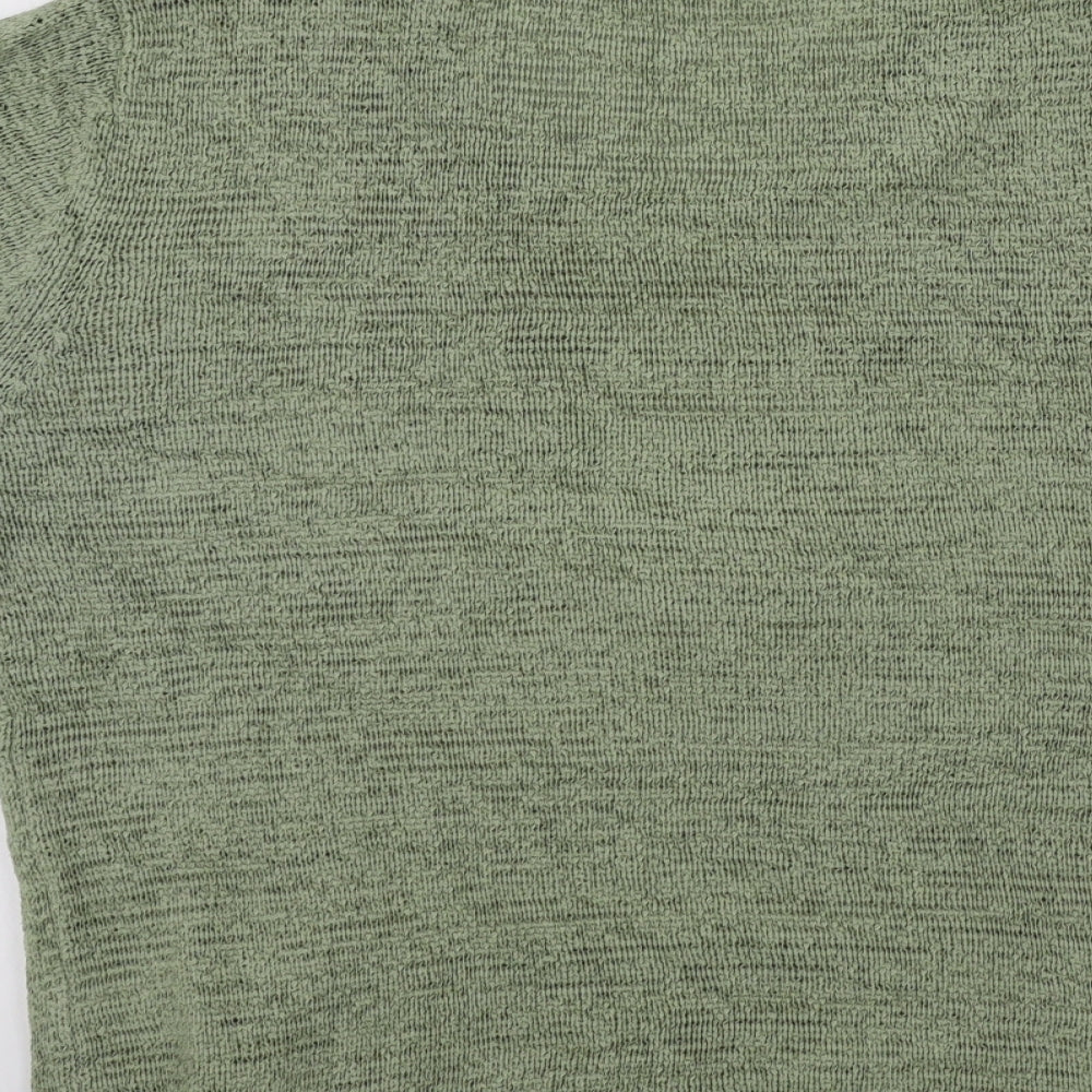 Bonmarché Womens Green Pullover Jumper Size M