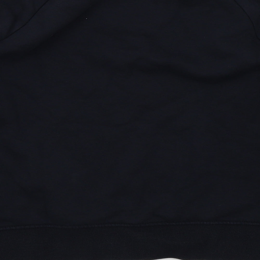 Next Boys Blue Colourblock Pullover Jumper Size 7 Years