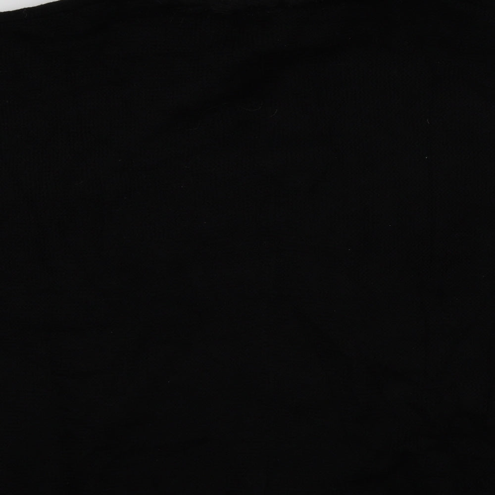 Marks & Spencer Womens Black Wrap Jumper One Size