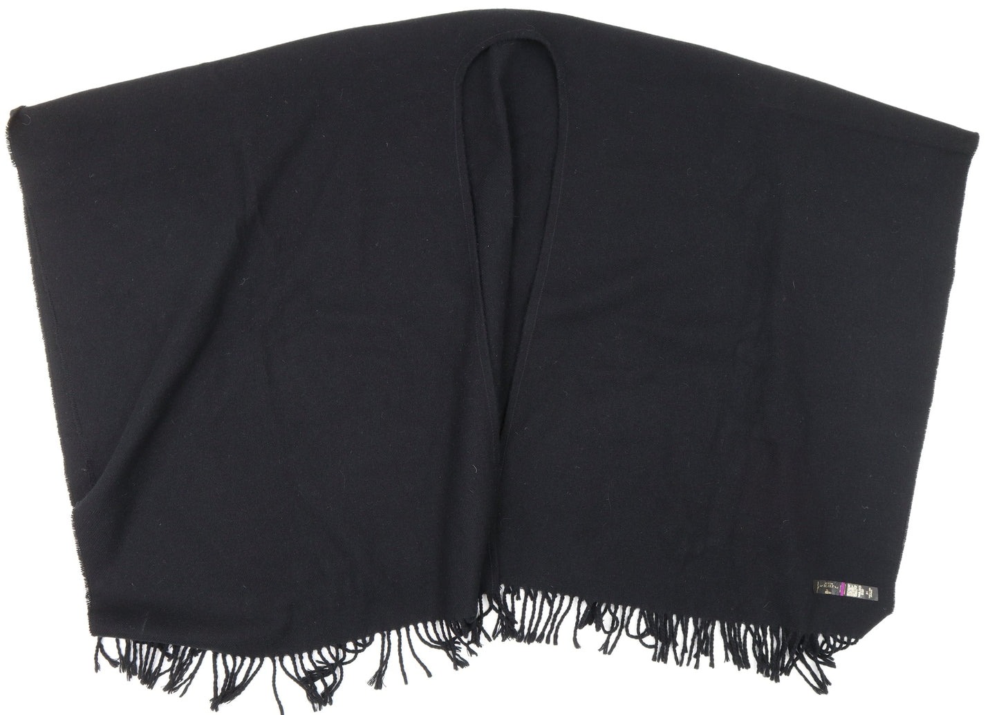 The Rack Womens Black Shawl/Wrap