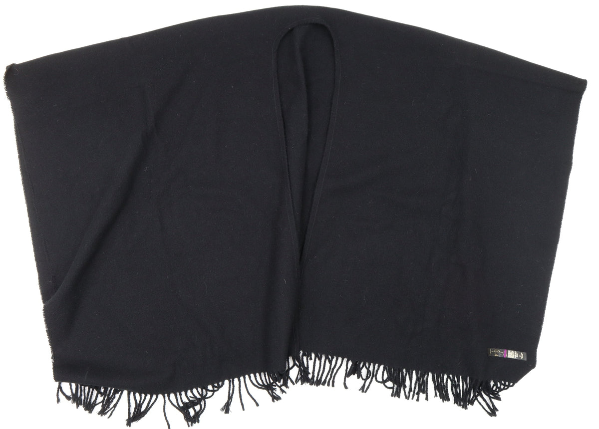 The Rack Womens Black Shawl/Wrap