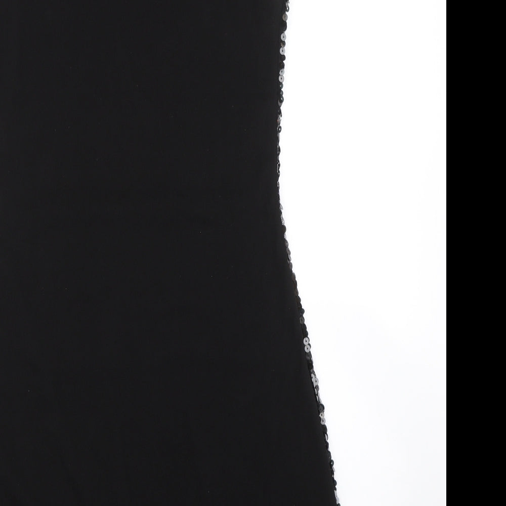 Hoowen Womens Black Tank Dress Size 10
