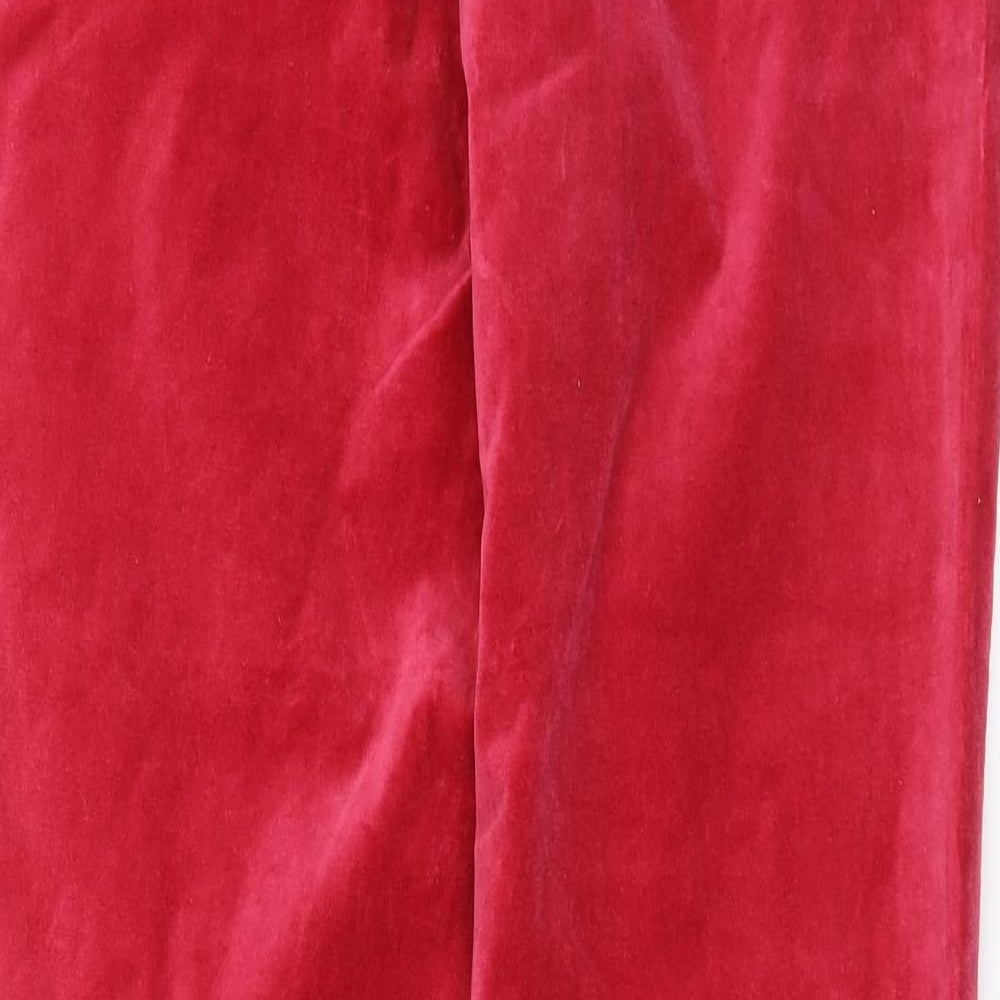 Lands' End Womens Pink Trousers Size 8 L30 in