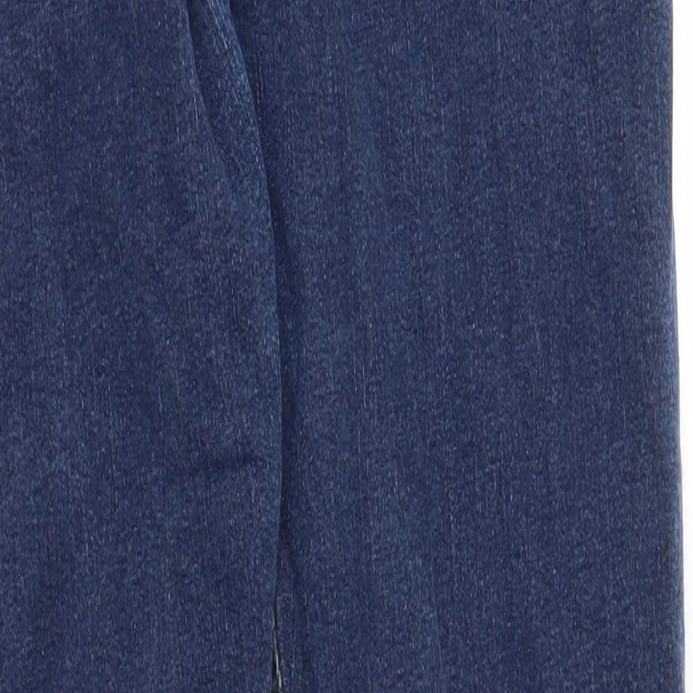Next Mens Blue Denim Skinny Jeans Size 32 in L28 in