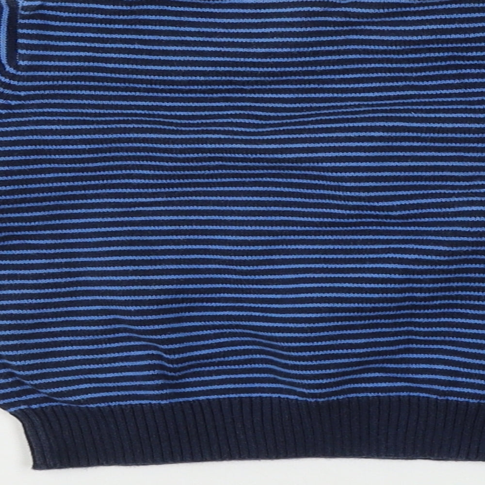 George Blue Striped Pullover Jumper Size 9-12 Months