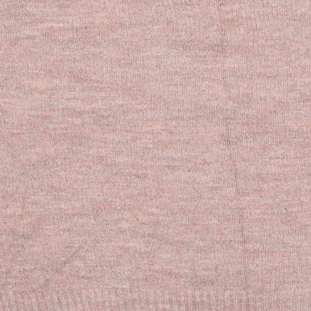 Sainsburys Womens Pink Knit Pullover Sweatshirt Size 14