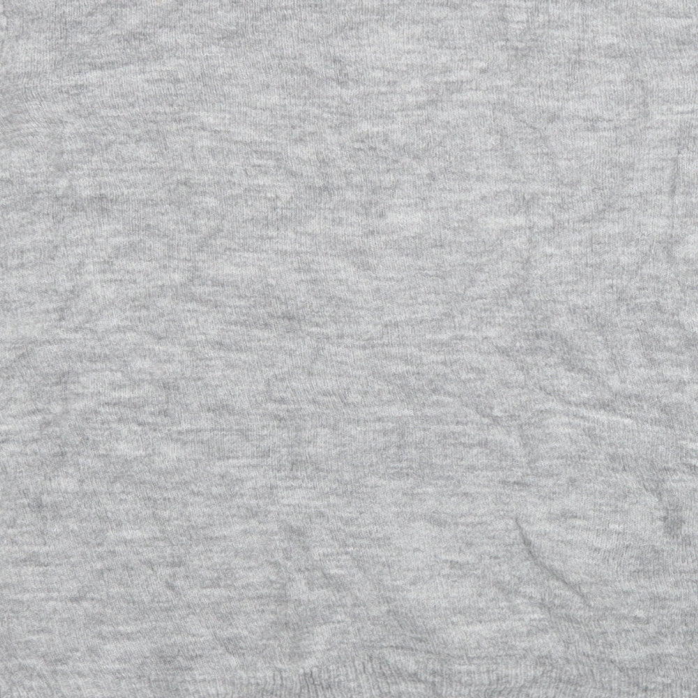 Sainsburys Womens Grey Knit Pullover Sweatshirt Size 16