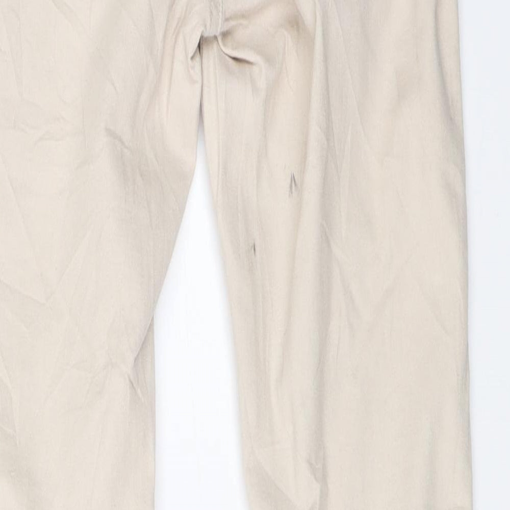 Gina Tricot Womens Beige Skinny Jeans Size 36 L28.5 in