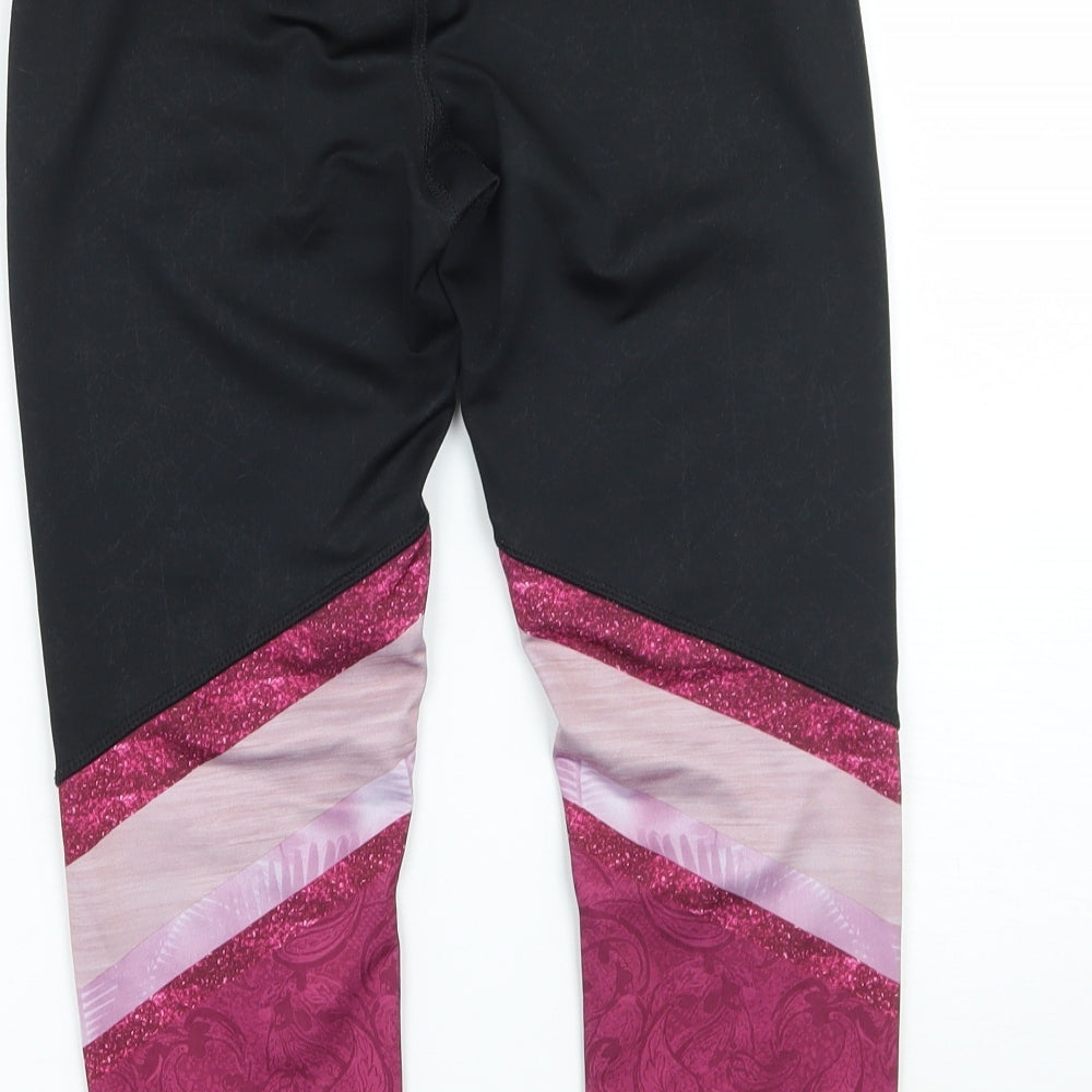 RBX Womens Black Capri Leggings Size XS L20 in