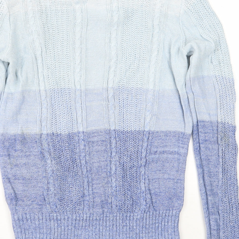 FOREVER 21 Womens Blue Pullover Jumper Size S