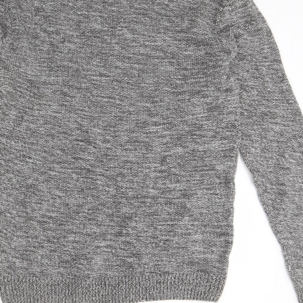 Urban Surface Mens Grey Pullover Jumper Size M