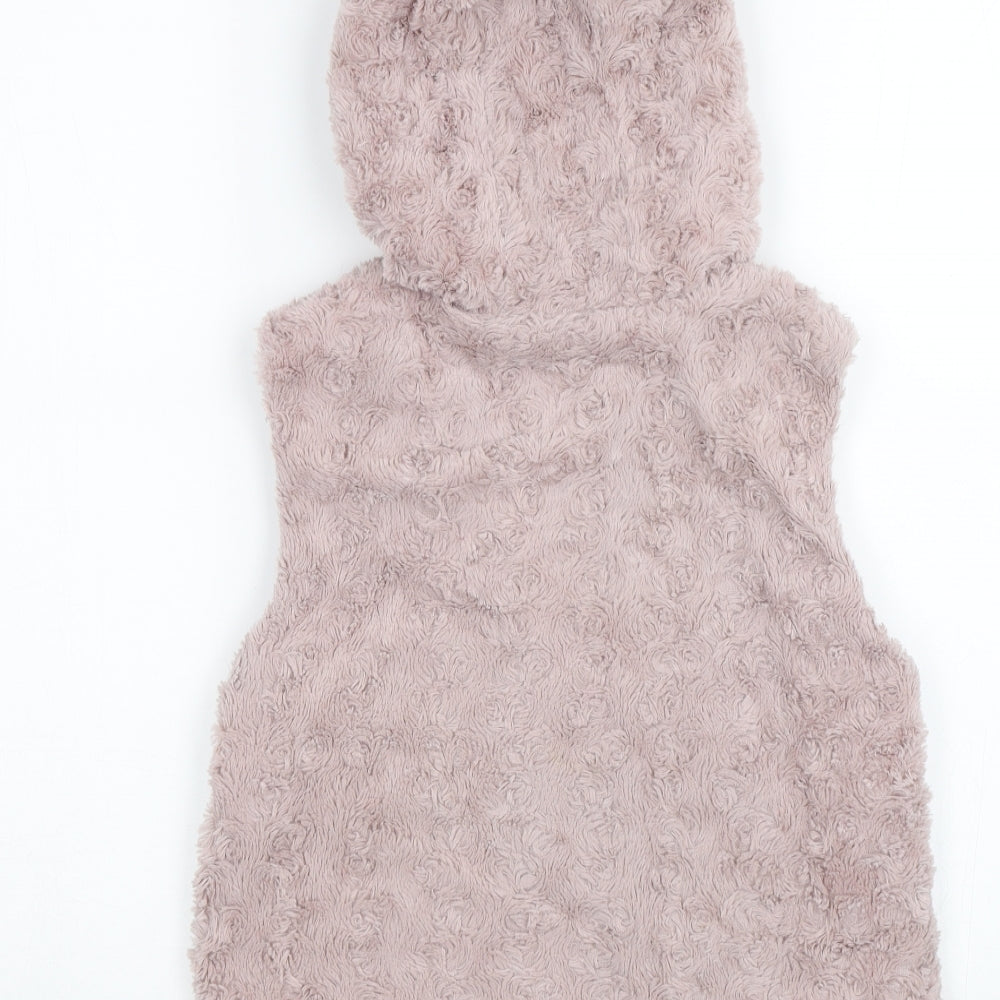 Nutmeg Girls Pink Full Zip Hoodie Size 10-11 Years