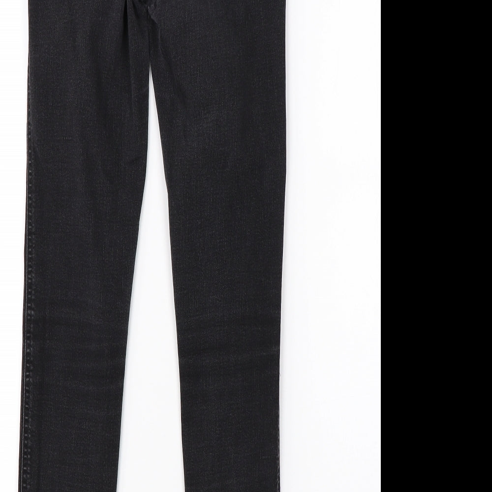 Next Womens Black Denim Skinny Jeans Size 28 in L27 in