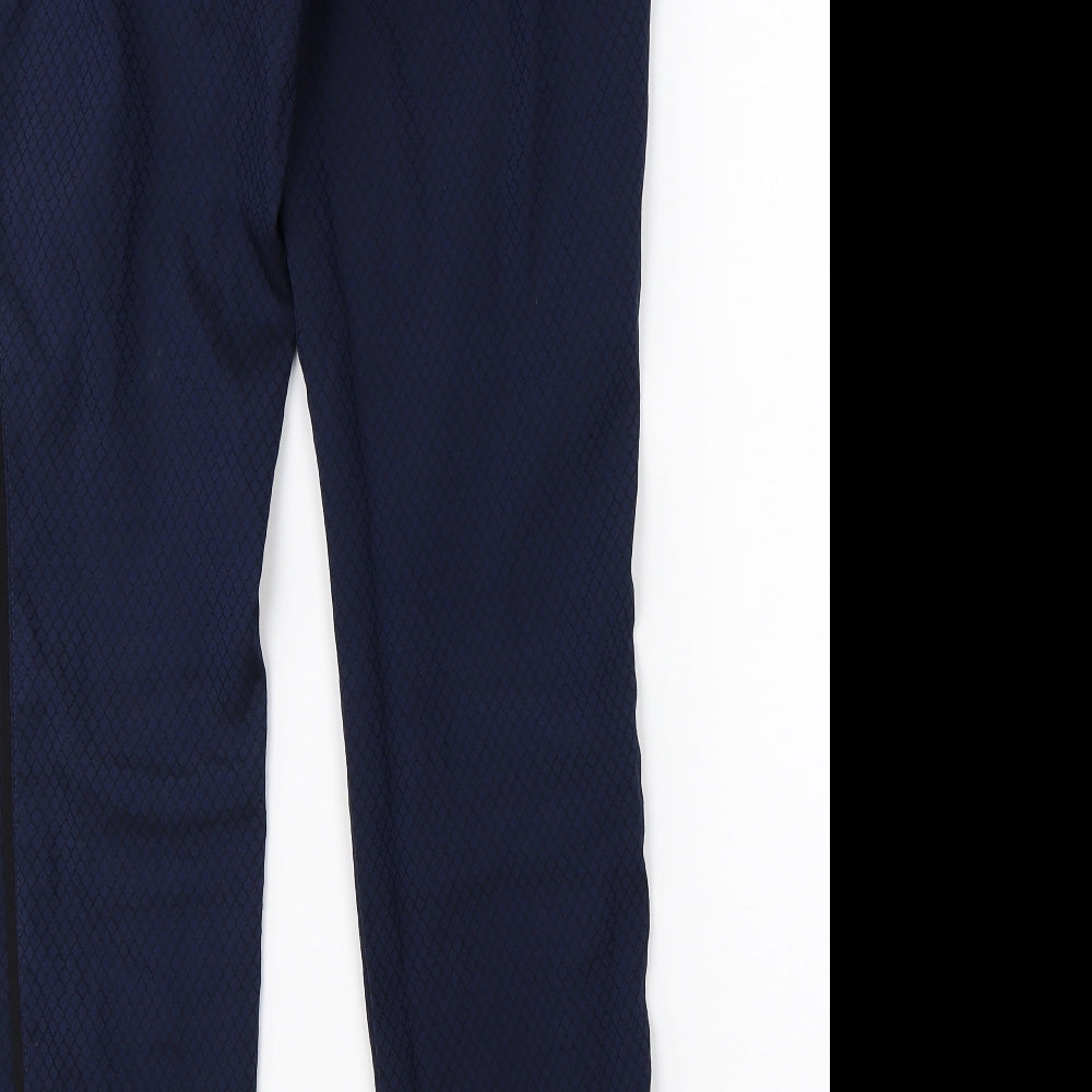 Papaya Womens Blue Dress Pants Trousers Size 10 L28 in