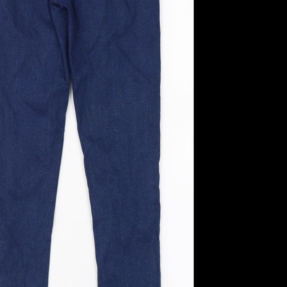 Denim Co Womens Blue Denim Jegging Jeans Size 12 L26 in