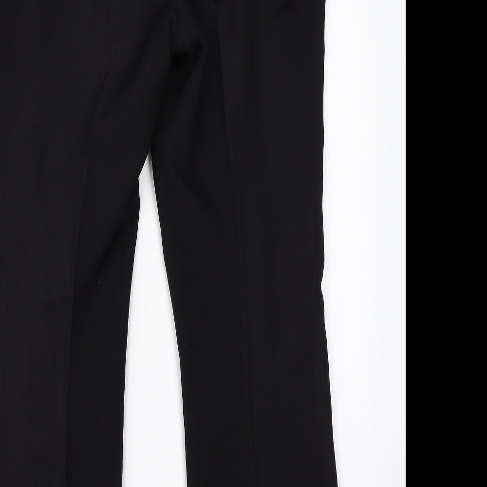 George Womens Black Dress Pants Trousers Size 10 L25 in