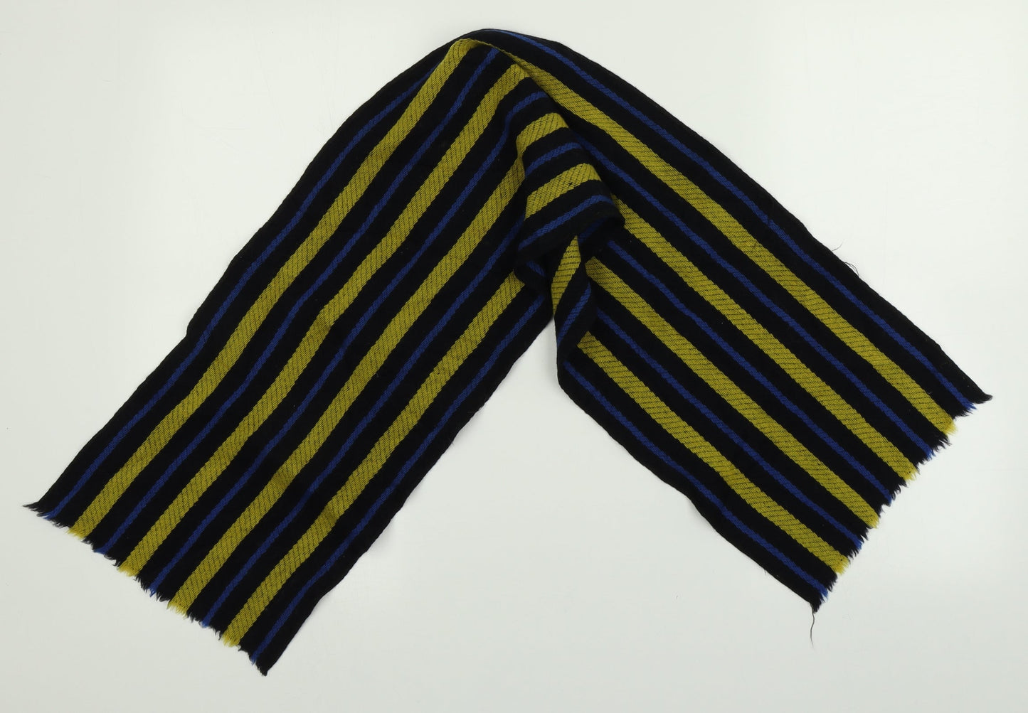 Preworn Unisex Multicoloured Striped Scarf