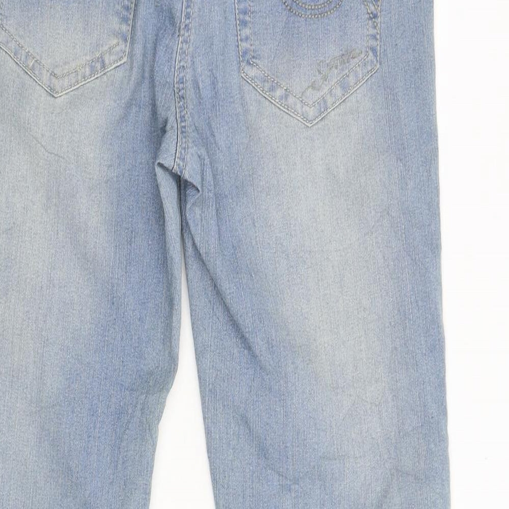 Sportin Mens Blue Denim Straight Jeans L30 in
