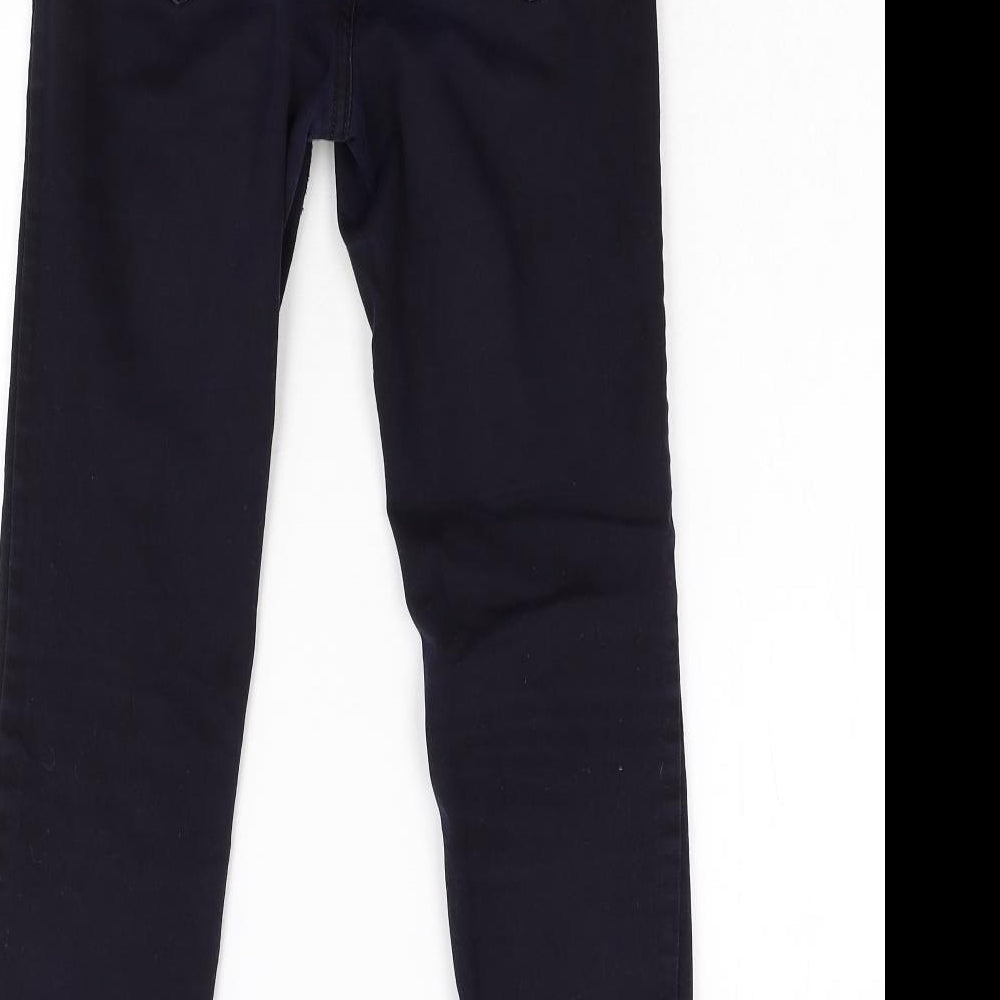 New Look Womens Blue Denim Skinny Jeans Size 8 L27 in