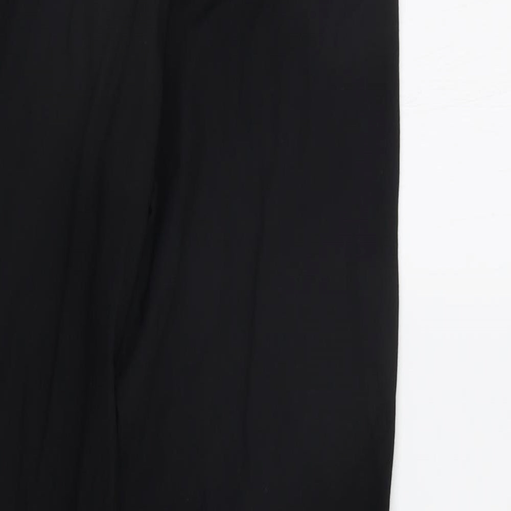 Next Womens Black Dress Pants Trousers Size 10 L30 in