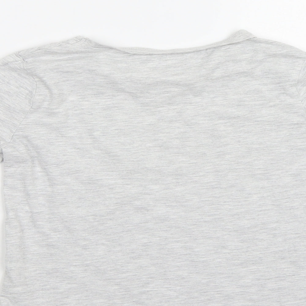 George Girls Grey Top Pyjama Top Size 8-9 Years