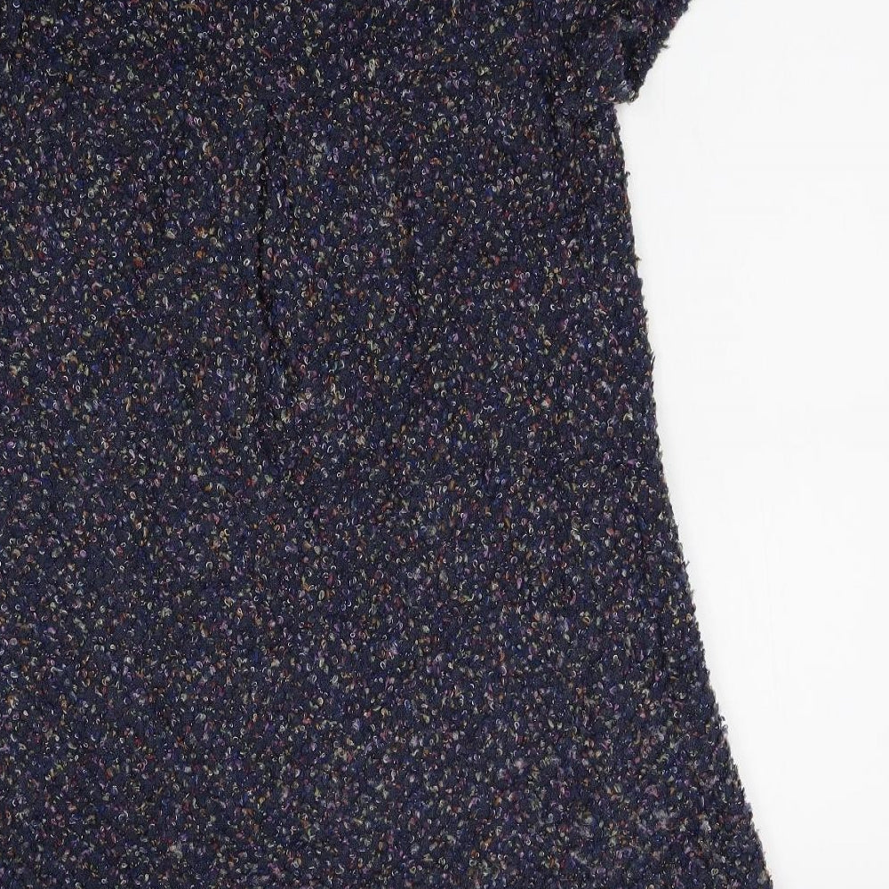 rosaline Womens Blue Jumper Dress Size M