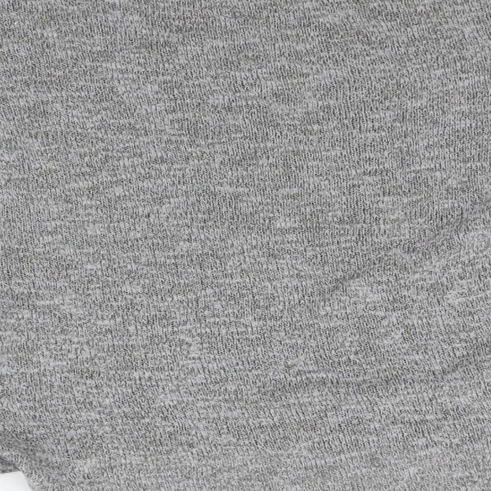 Miss Fiori Womens Grey Cardigan Jumper Size 14