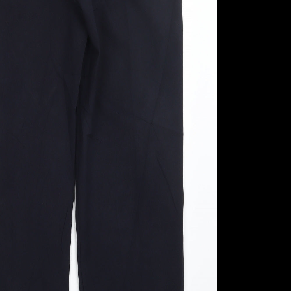 Essential Style Womens Blue Trousers Size 14 L29 in