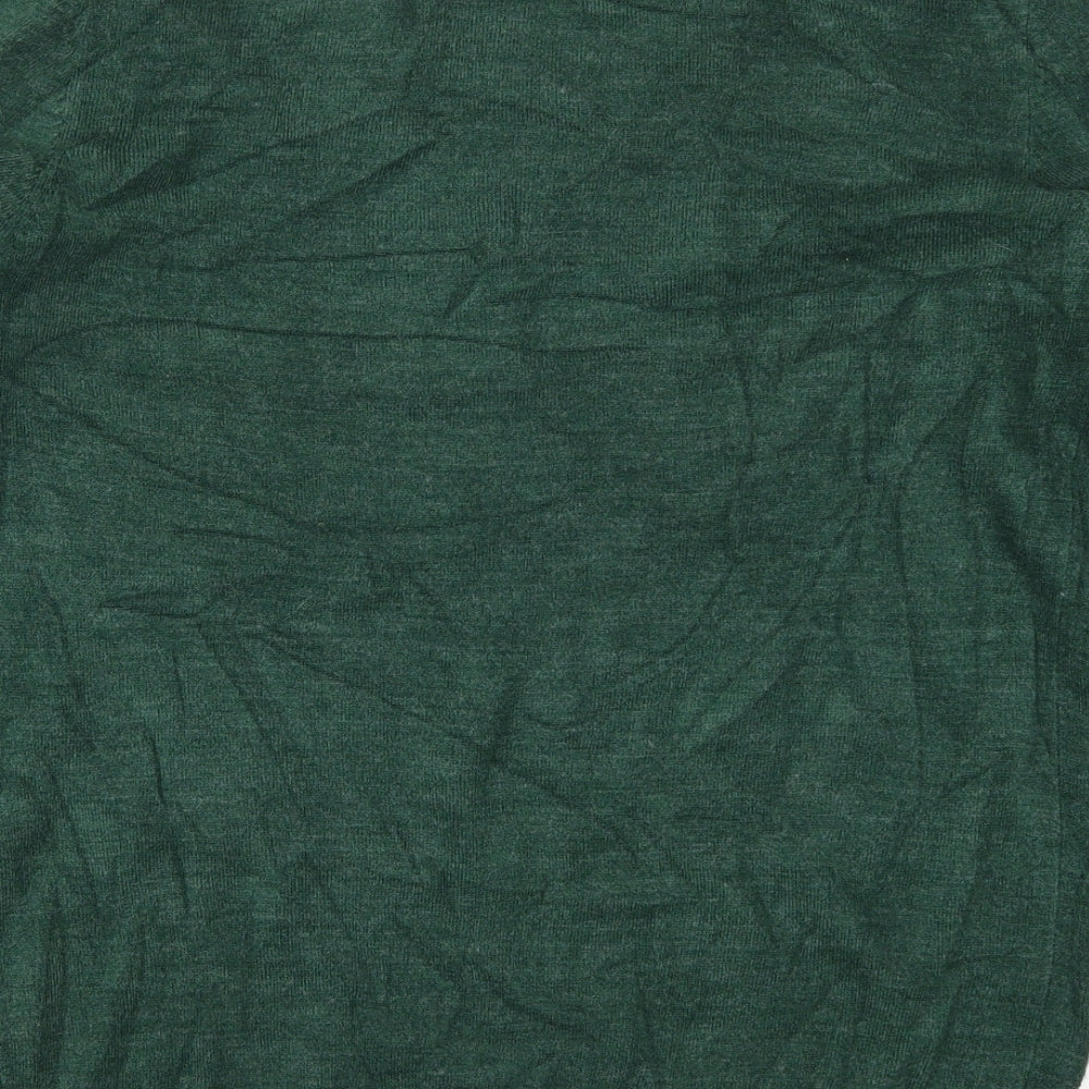 Cedarwood State Mens Green Knit Pullover Jumper Size M