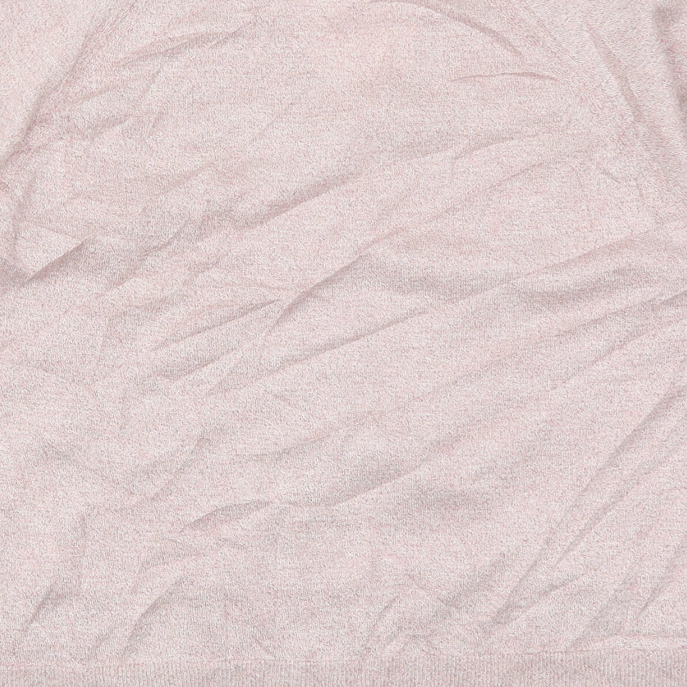 Marks and Spencer Womens Pink Knit Pullover Jumper Size S