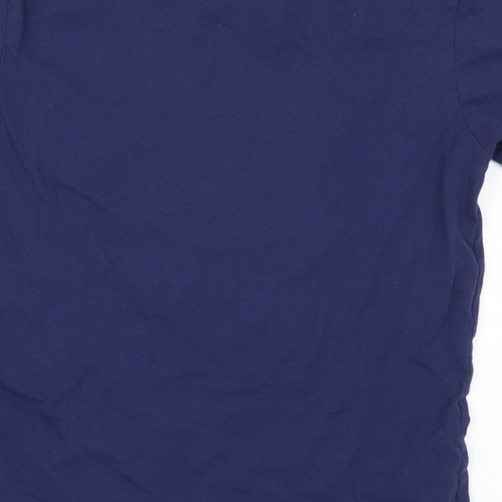 George Boys Blue Basic T-Shirt Size 9-10 Years