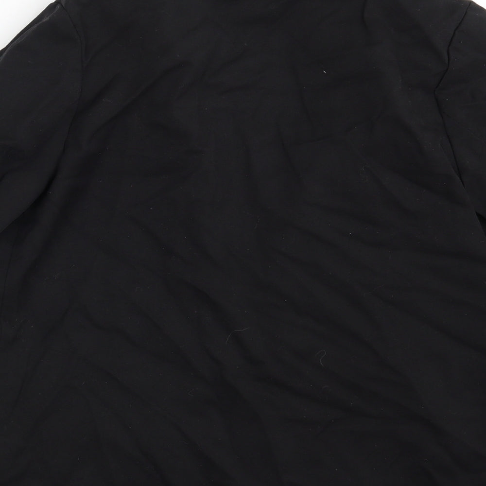 H&M Womens Black Jacket Blazer Size 14