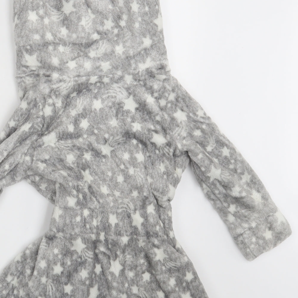 TU Girls Grey Top Robe Size 3-4 Years