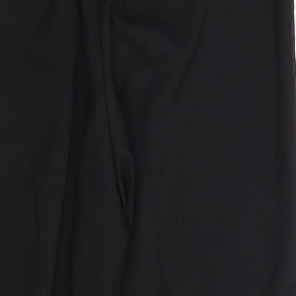 Bonmarché Womens Black Dress Pants Trousers Size 14 L27 in