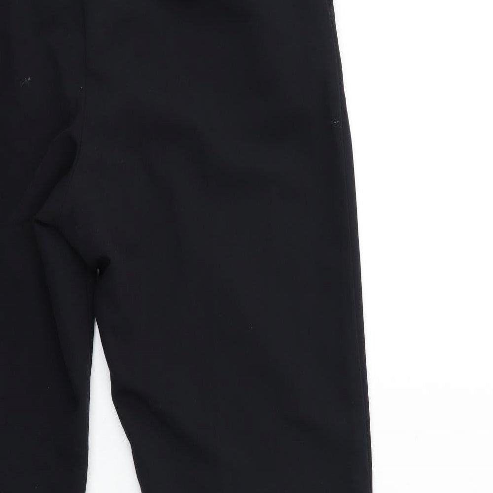 be a friennd Womens Black Trousers Size 12 L28 in