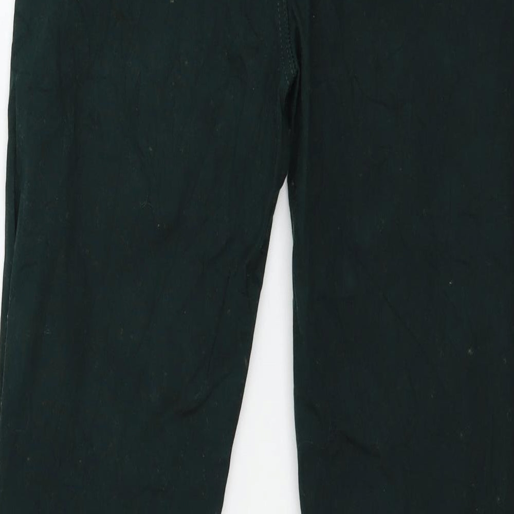 Sun Bird Womens Green Denim Straight Jeans Size 32 in L29 in