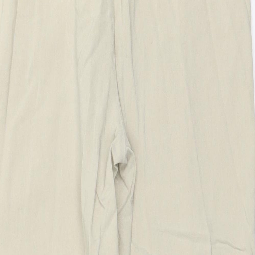 Kirtay Womens Ivory Trousers Size 10 L23 in