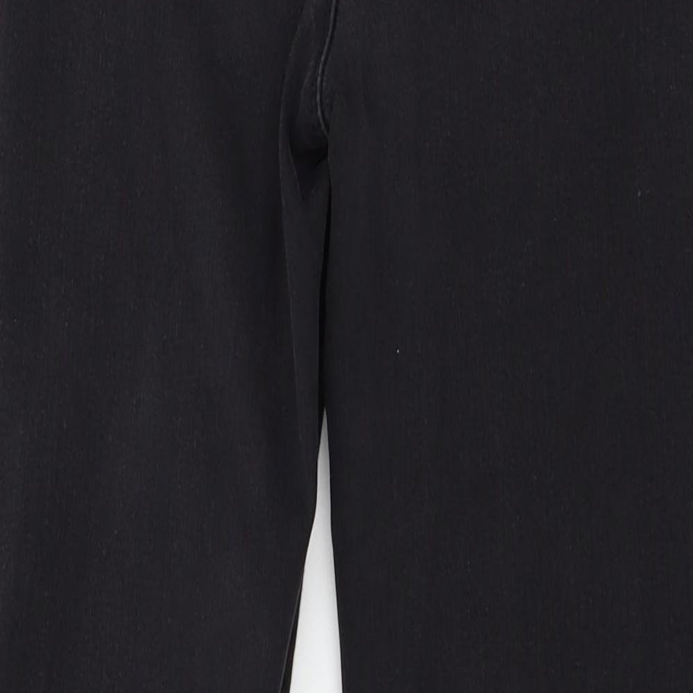 Missguided Womens Black Denim Skinny Jeans Size 10 L27 in