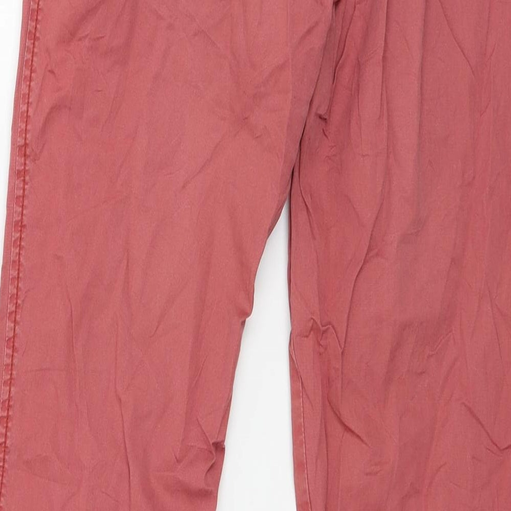 Maison Scotch Womens Pink Trousers Size 28 in L32 in