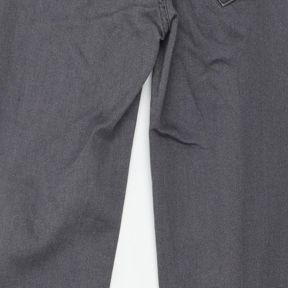 dranella Womens Grey Denim Skinny Jeans Size 12 L32 in