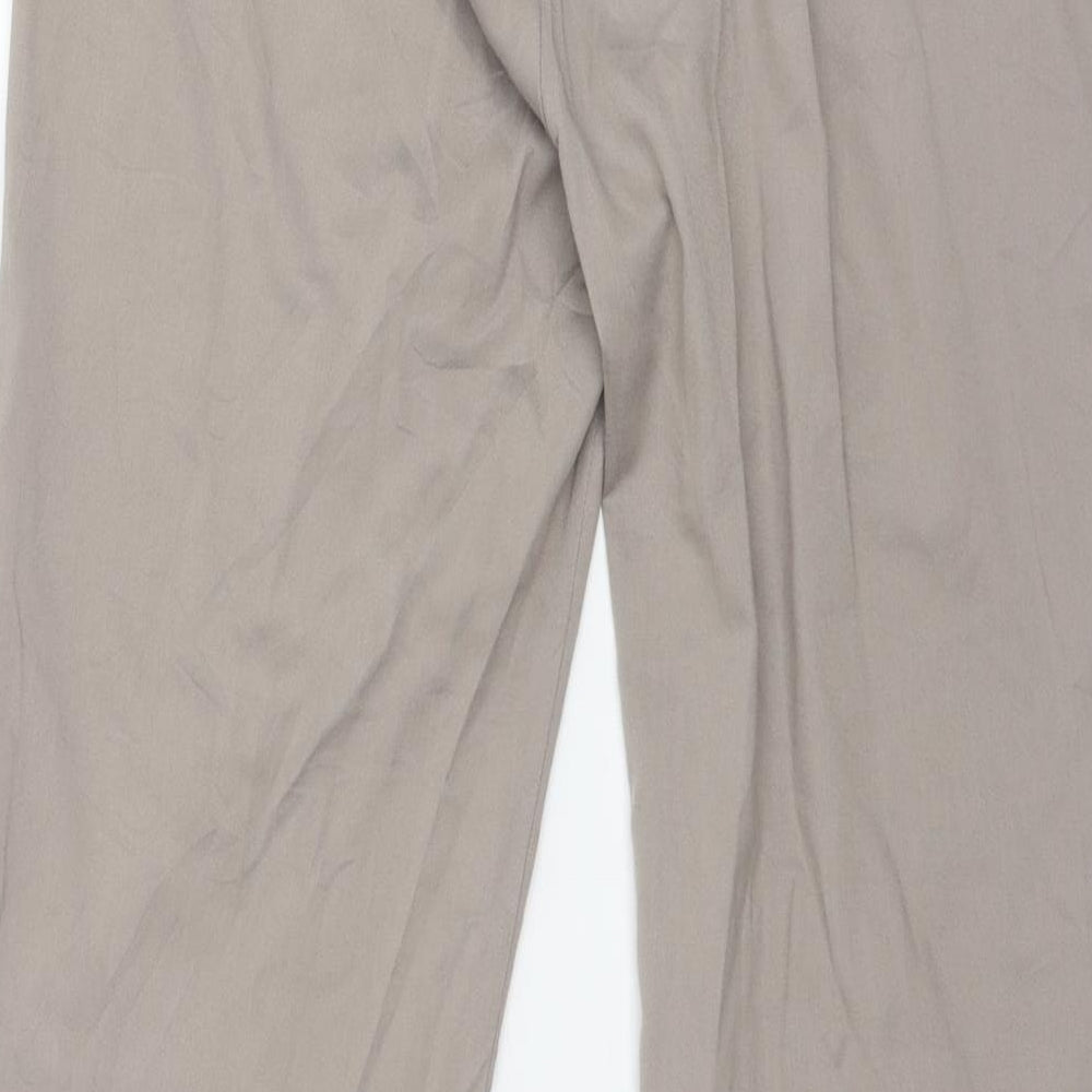 Formul Womens Grey Trousers Size 12 L29 in